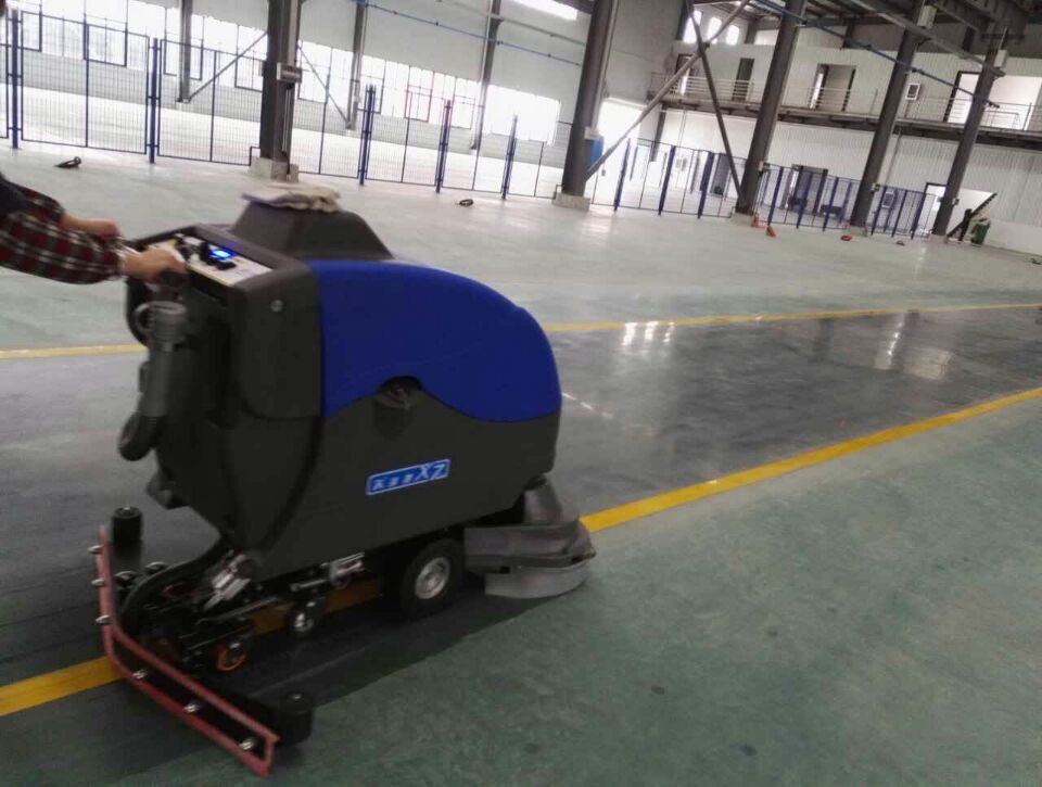 【企業快訊】軍工企業也選擇愛瑞特洗地機，產品使用效果沒話說！