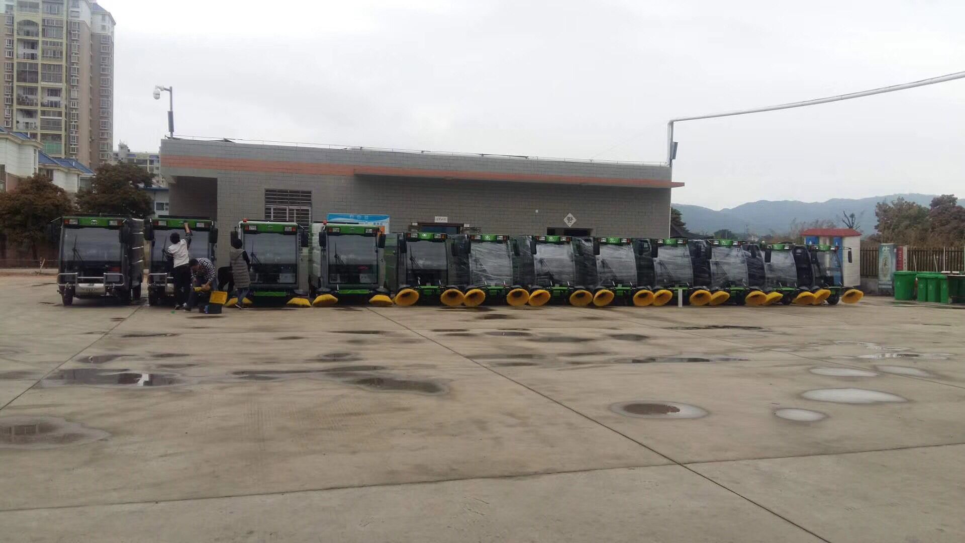 福建某環衛系統——瑞保Q9、瑞清S19